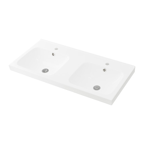 ODENSVIK, double wash-basin