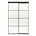 SKYTTA/MEHAMN, sliding door combination