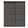 SKYTTA/MEHAMN, sliding door combination