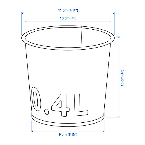 ÅKERBÄR plant pot