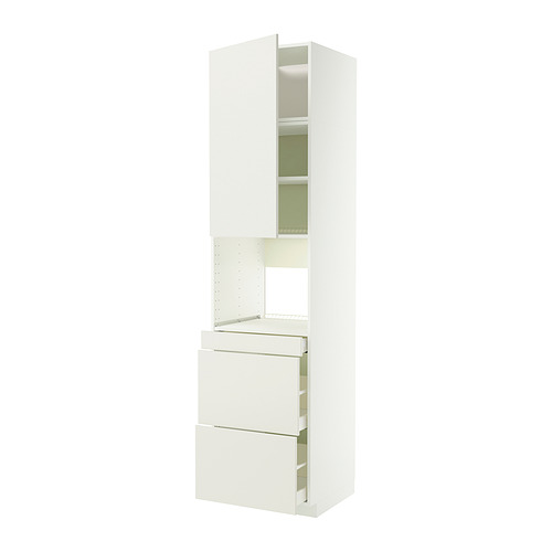 METOD/MAXIMERA hi cab f micro combi w door/3 drwrs