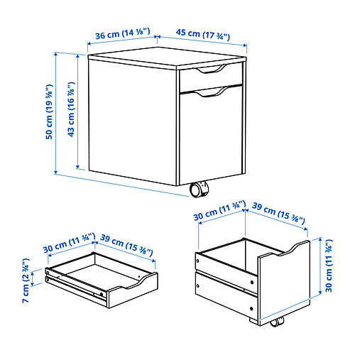 ALEX drawer unit