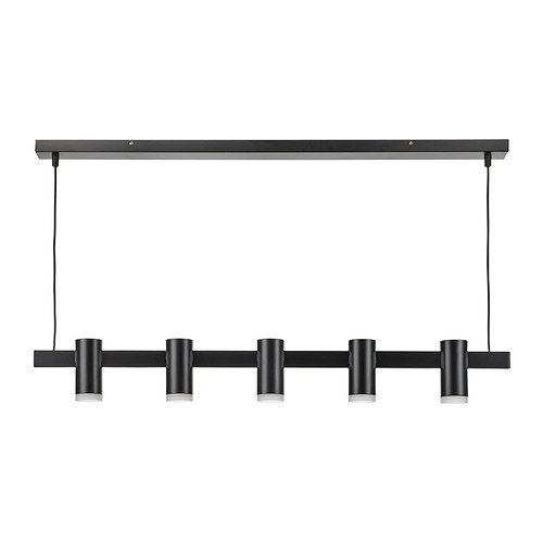 KRANSALG, loftljós með 5 ljósum