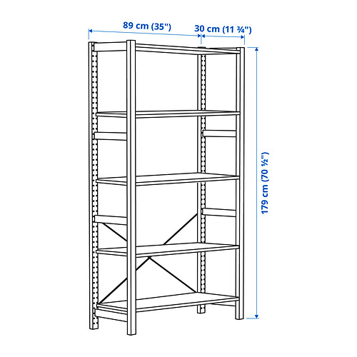 IVAR shelving unit