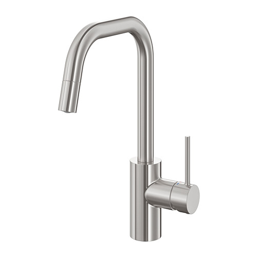 ÄLMAREN, kitchen mixer tap w pull-out spout