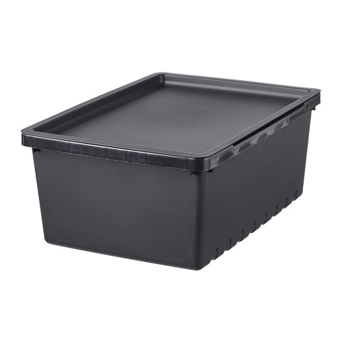 UPPSNOFSAD, storage box with lid