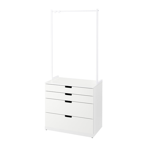 NORDLI, chest of 4 drawers