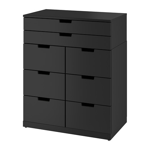 NORDLI, chest of 8 drawers