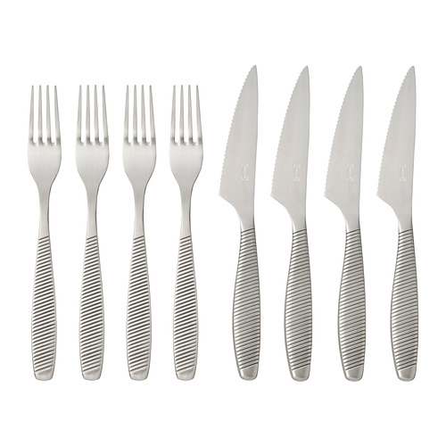 IKEA 365+, 8-piece steak cutlery set