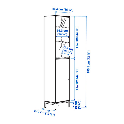 BOASTAD high cabinet