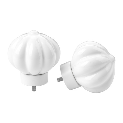 PALPMOSSMAL finials, 1 pair