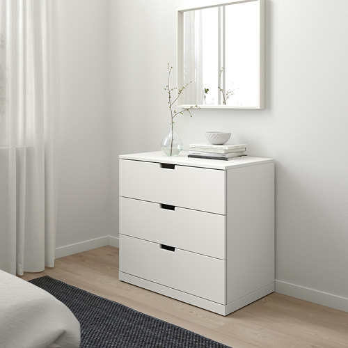 NORDLI, chest of 3 drawers