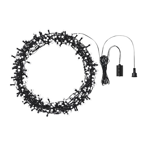 STRÅLA, LED lighting chain with 400 lights