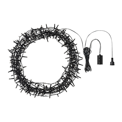 STRÅLA, LED lighting chain with 400 lights