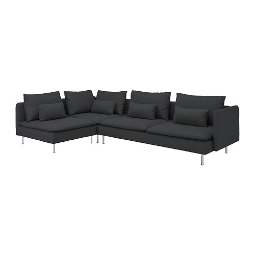 SÖDERHAMN, corner sofa, 4-seat