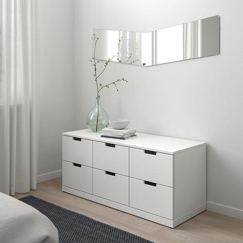 NORDLI, chest of 6 drawers