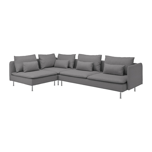 SÖDERHAMN, corner sofa, 4-seat