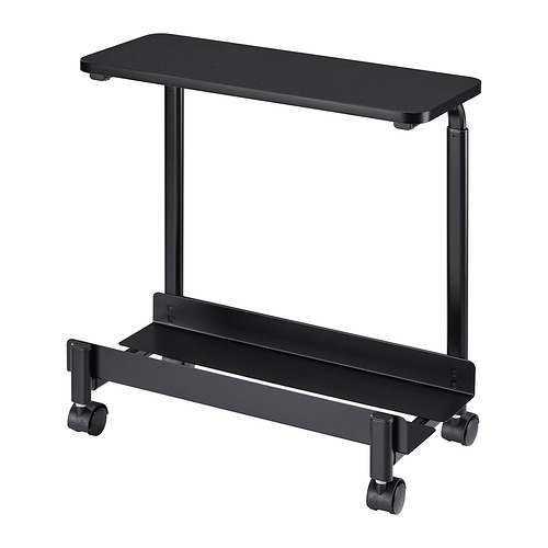 LÅNESPELARE, computer cart with shelf