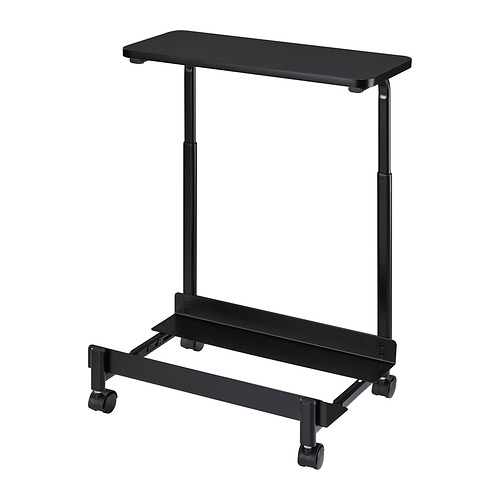 LÅNESPELARE, computer cart with shelf