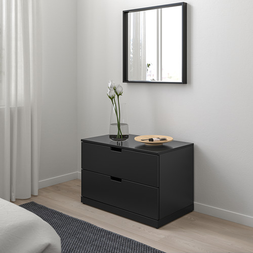 NORDLI, chest of 2 drawers