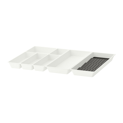 UPPDATERA, cutlery+utsl trays/tray w spice rck