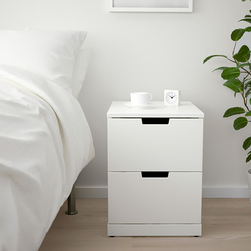 NORDLI, chest of 2 drawers