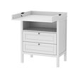 SUNDVIK changing table/chest of drawers 