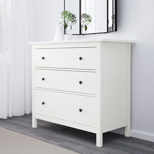 HEMNES, chest of 3 drawers