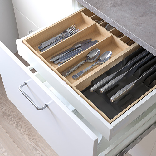 UPPDATERA, cutlery tray/tray with knife rack