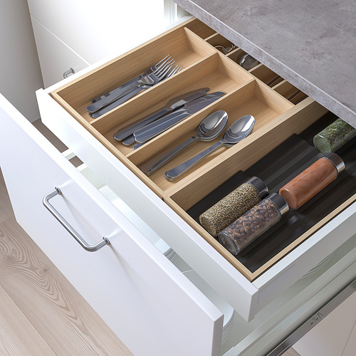 UPPDATERA, cutlery tray/tray with spice rack