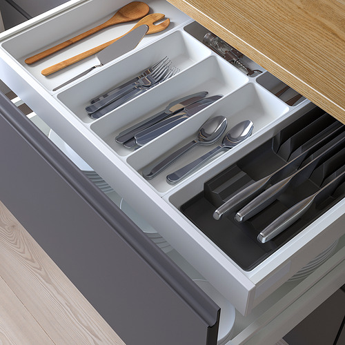 UPPDATERA, cutlery+utsl trays/tray w knife rck