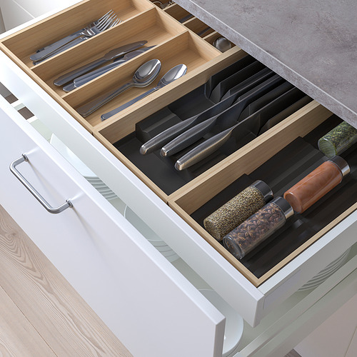 UPPDATERA, cutl tray/trays w knife+spice racks