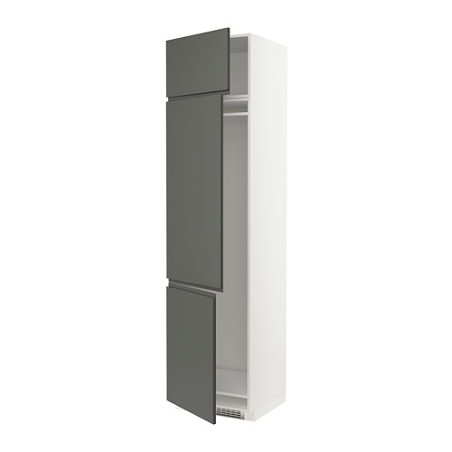 METOD high cab f fridge/freezer w 3 doors
