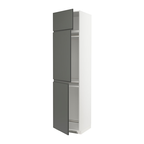METOD high cab f fridge/freezer w 3 doors