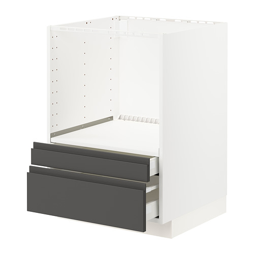 METOD/MAXIMERA base cabinet f combi micro/drawers