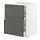 METOD/MAXIMERA, base cab f hob/2 fronts/3 drawers