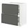 METOD/MAXIMERA, base cab f hob/2 fronts/3 drawers