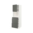 White/voxtorp dark grey