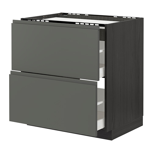 METOD/MAXIMERA base cab f hob/2 fronts/2 drawers