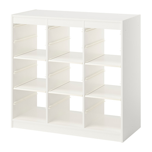 TROFAST, storage combination with shelves