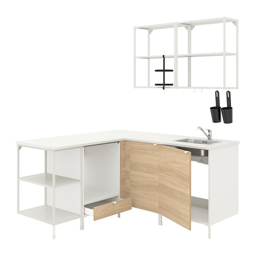ENHET, corner kitchen
