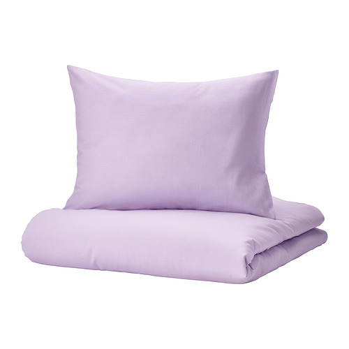 NATTSVÄRMARE, duvet cover and pillowcase
