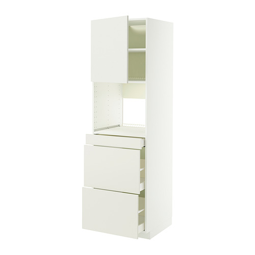 METOD/MAXIMERA, hi cab f micro combi w door/3 drwrs