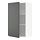 METOD, wall cabinet with shelves