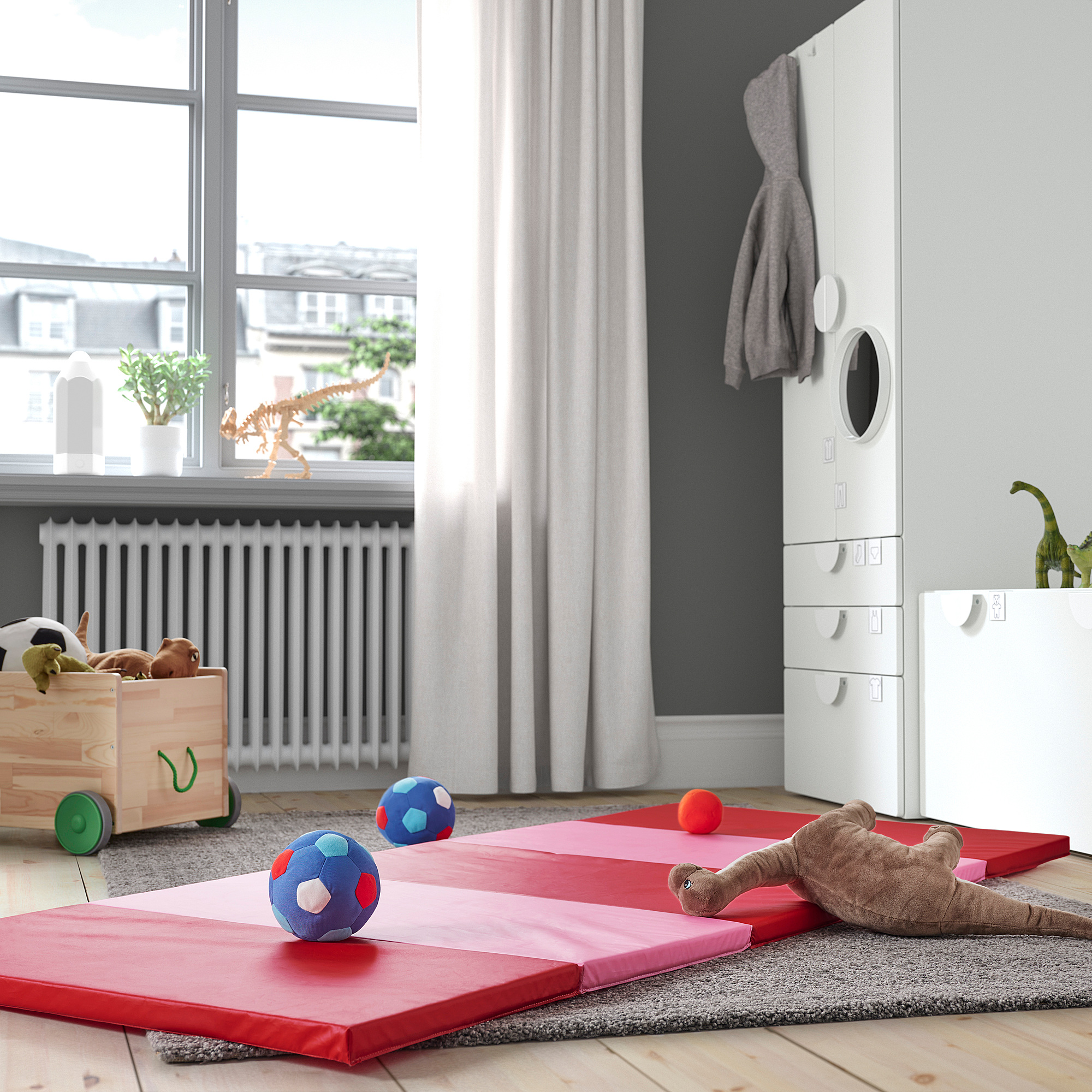 PLUFSIG folding gym mat