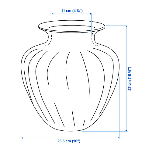 TONSÄTTA vase