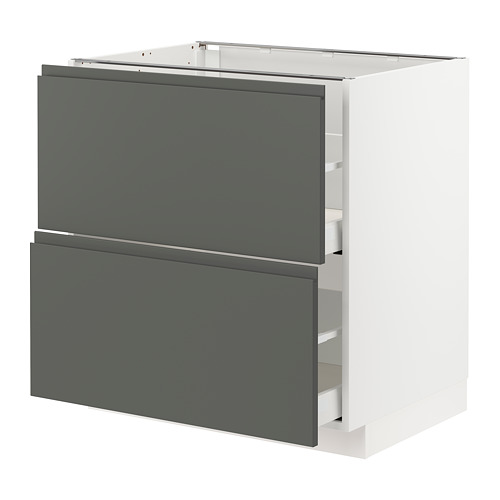 METOD/MAXIMERA base cb 2 fronts/2 high drawers