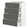 METOD/MAXIMERA, base cab 4 frnts/4 drawers