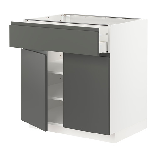 METOD/MAXIMERA, base cabinet with drawer/2 doors