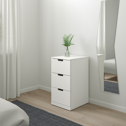 NORDLI, chest of 3 drawers